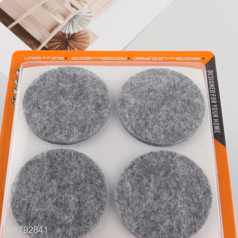 Hot selling 8pcs round self-adhesive felt furniture pads