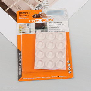 Hot selling 12pcs self adhesive bump pads for cabinet doors