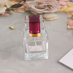 Most popular square spray bottle glass perfume bottle