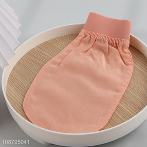 Online wholesale soft body scrub bath mitt shower glove