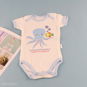 Online wholesale comfortable summer breathable baby rompers