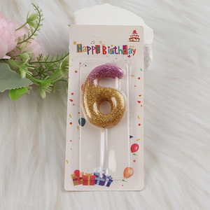 Good quality numberal birthday candle for cake