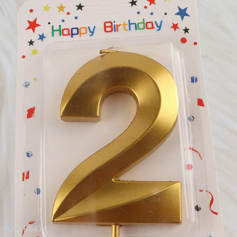 High quality numberal birthday candle for cake