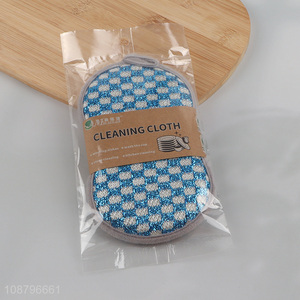 Wholesale non-scratch double sided scouring pads dish scrubbers