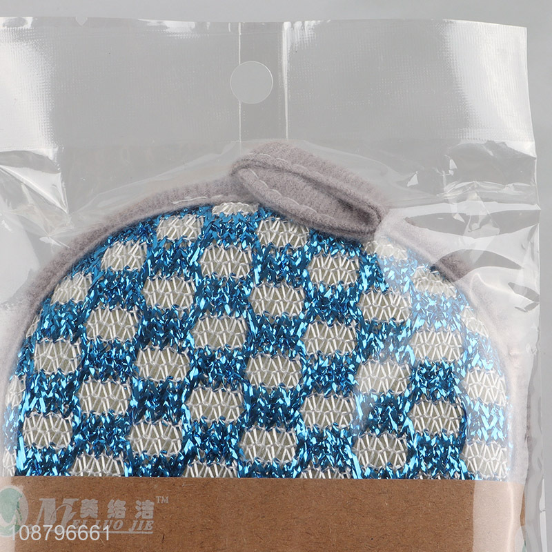 Wholesale non-scratch double sided scouring pads dish scrubbers