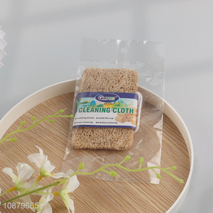 High quality natural loofah scouring pads dish scrubbers
