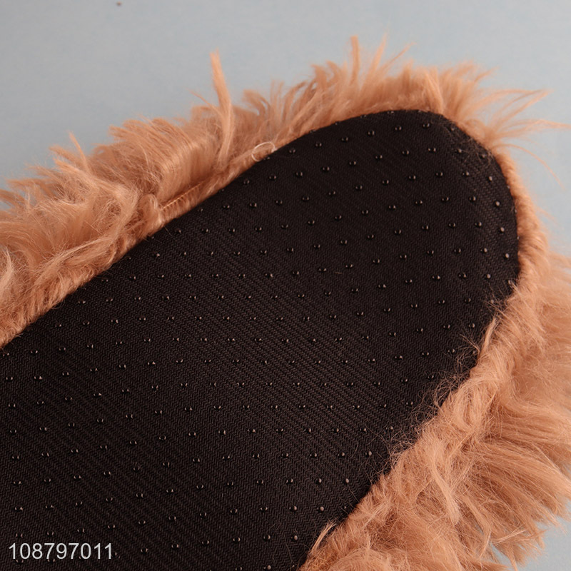 China imports women winter house slippers non-slip indoor shoes