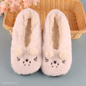 Factory price women winter house <em>slippers</em> non-slip indoor shoes