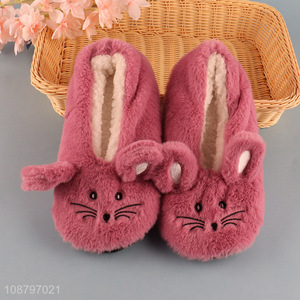 Good quality women winter house <em>slippers</em> fuzzy indoor shoes