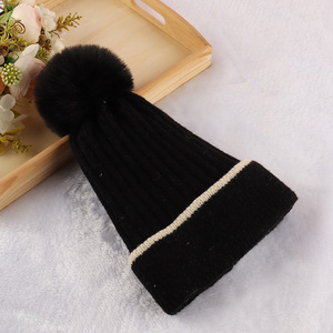 New arrival women's winter cuffed beanies knit skull caps