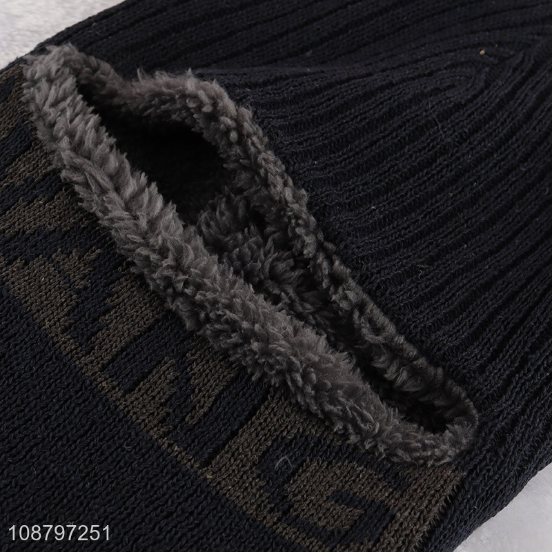 High quality winter fleece lined ski mask balaclava for men