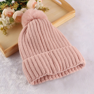 Hot selling women's <em>winter</em> <em>warm</em> beanie skull cap cuffed <em>hat</em>