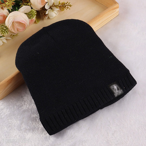 Good quality men's <em>knit</em> cuffed <em>hat</em> winter slouchy beanie