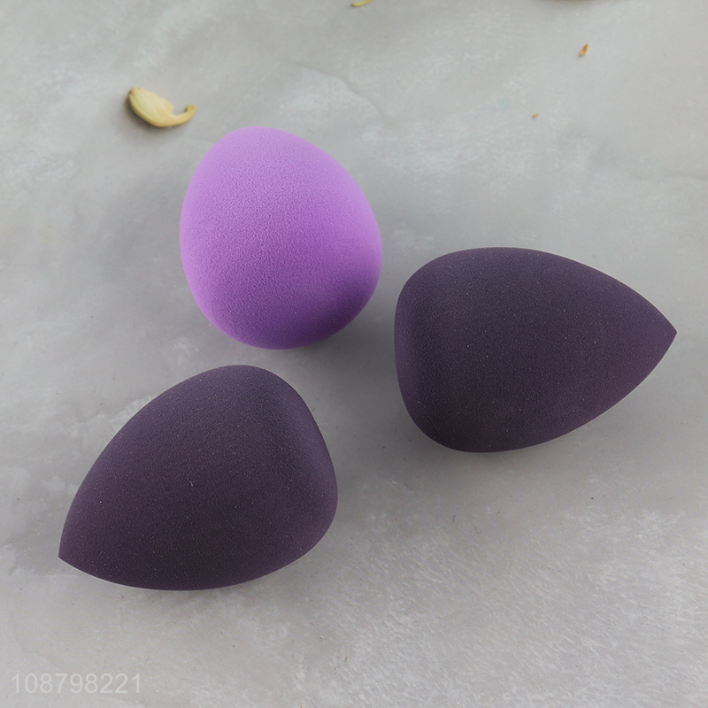 China supplier 6pcs soft makeup puff cosmetic sponge