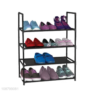Good price household 4 tier shoes rack for sale