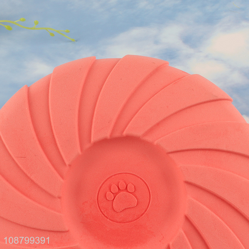 Latest products pet flying disc outdoor dog toys