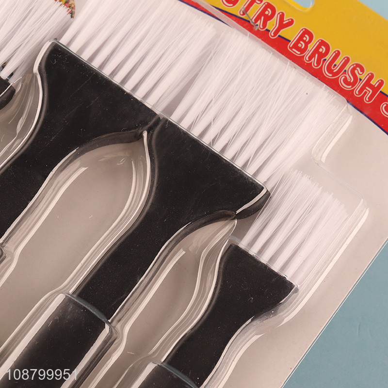 Wholesale 4pcs nylon bristle pastry brush for cooking