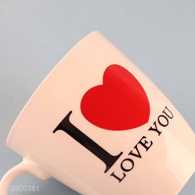 Good quality ceramic coffee mug water cup with handle