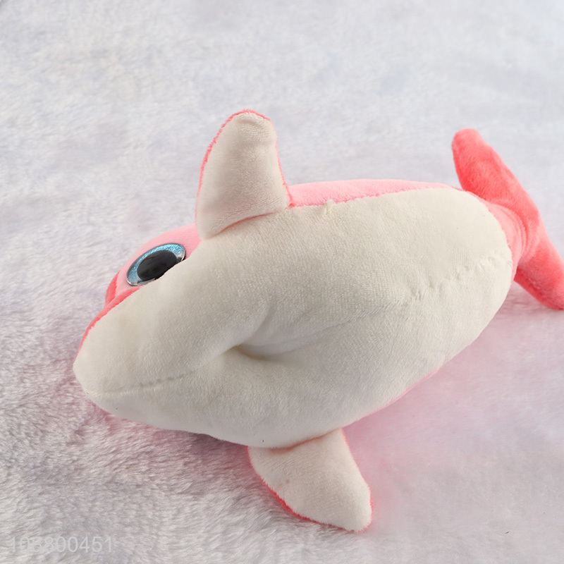 High quality cute stuffed animal dolphin plush toy for kids