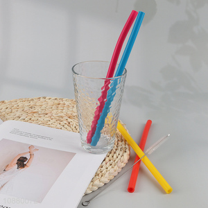Top selling reusable multicolor drinking straw wholesale