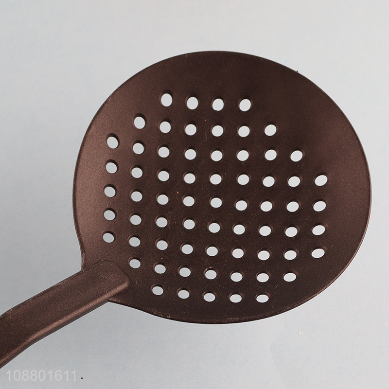 Wholesale heat resistant non-stick nylon slotted ladle