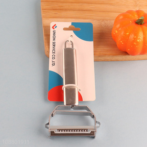 Factory price stainless steel vegetable peeler for kitchen