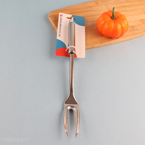 New product stainless steel meat fork for cooking grill