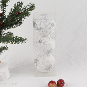 Good quality 3pcs xmas tree decoration christmas ball set