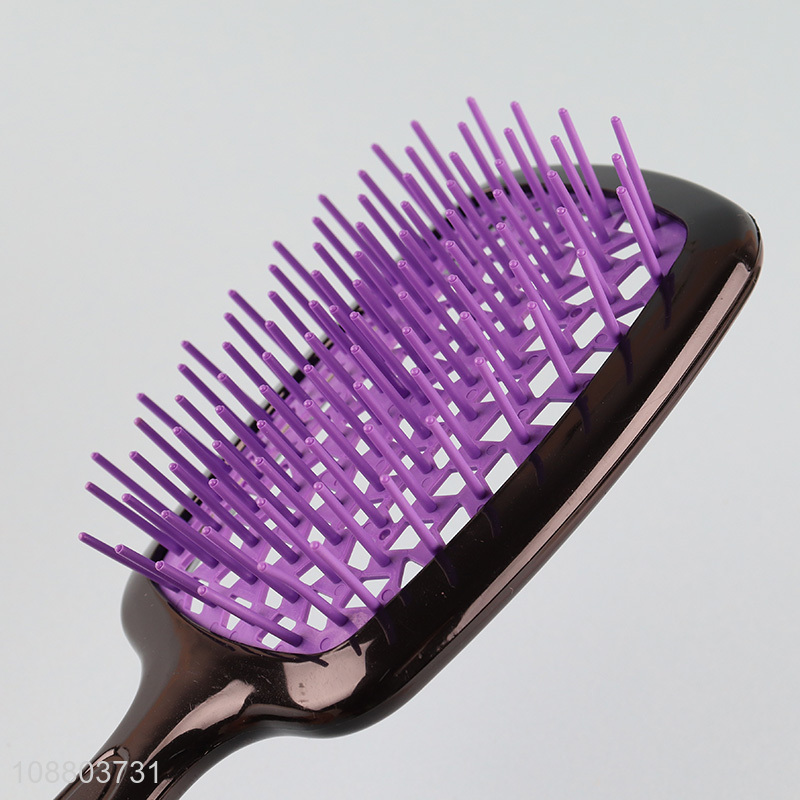 High quality hollowed-out scalp comb massage hair brush