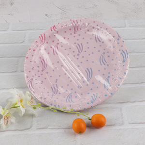 New arrival 12pcs party supplies disposable paper plate