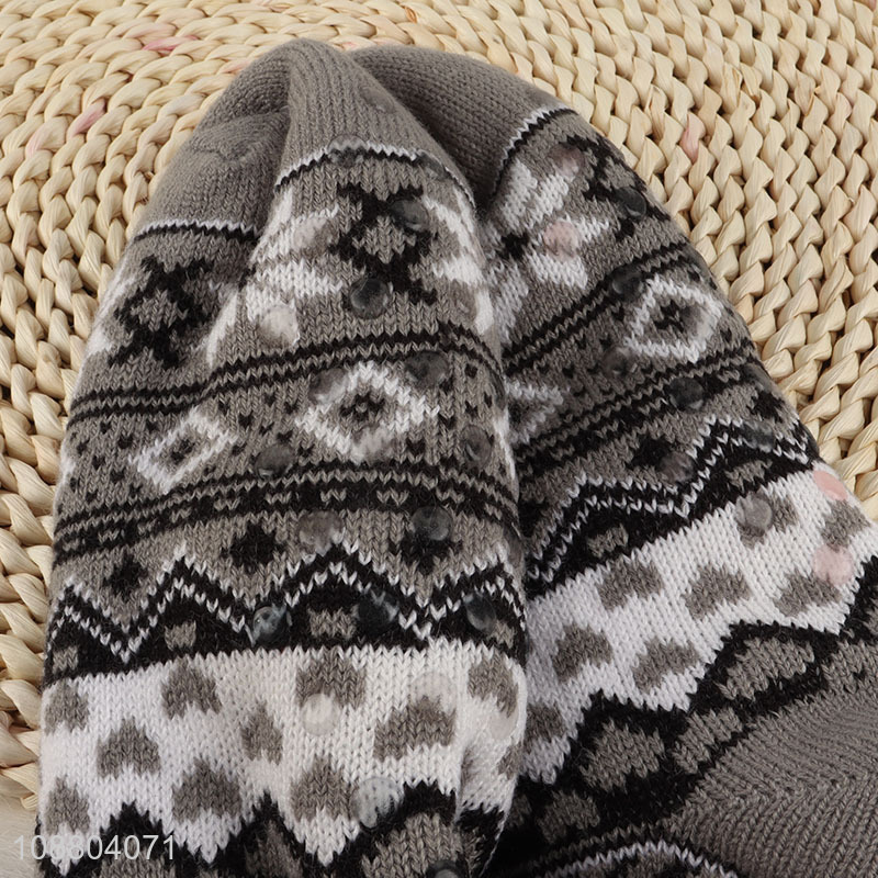 Best price winter plush floor socks for sale