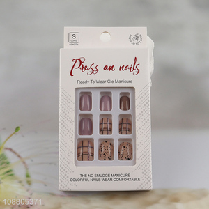 New arrival women natural fake nail for nail decoration