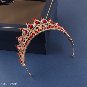 Wholesale wedding party rhinestone tiara crown for women