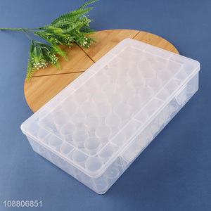 Factory price clear diamond painting container bead container box