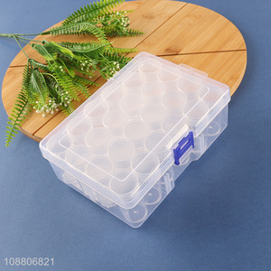 New arrival clear portable diamond painting <em>storage</em> container