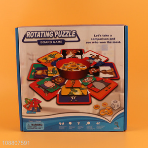 Good price children rotating puzzle board game wholesale