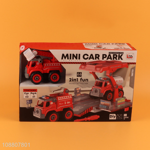 Hot products diy parking garage toy mini car park