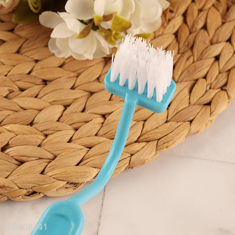 New Product V-Shaped Plastic Handle Toilet Brush Scrubber