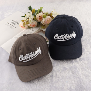 Custom unisex adjustable embroidered cotton baseball cap