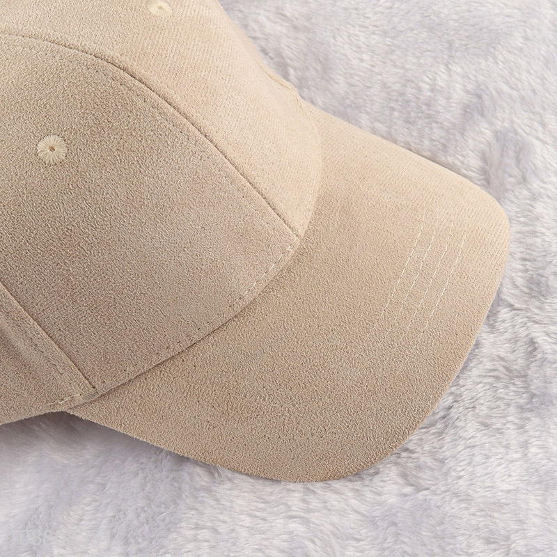 Good price unisex plain baseball cap adjustable dad hat