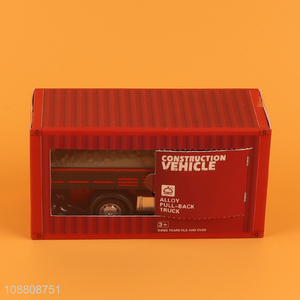 Low price alloy pull back truck <em>vehicle</em> toys for children