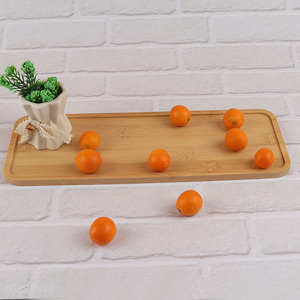 Good quality bamboo food tray salad tray for sale