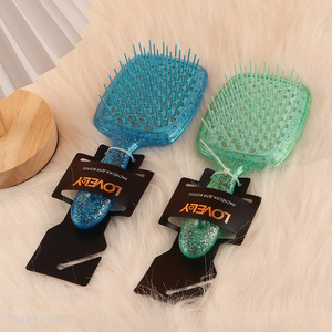 China factory wide teeth massage hair <em>comb</em> hair brush