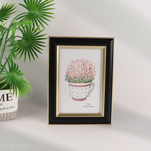 Hot Selling 4*6Inch <em>Picture</em> <em>Frame</em> for Home Office Decoration