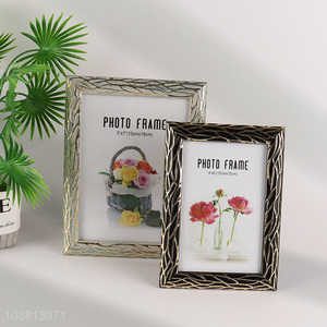 Wholesale 4*6Inch <em>Picture</em> <em>Frame</em> with Stand for Decoration