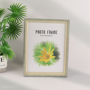 Factory Price 6*8Inch <em>Picture</em> <em>Frame</em> with Stand for Decoration