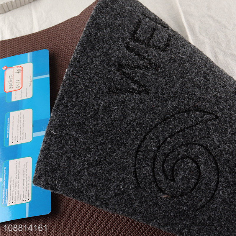 Hot selling outdoor indoor doormat front door mat
