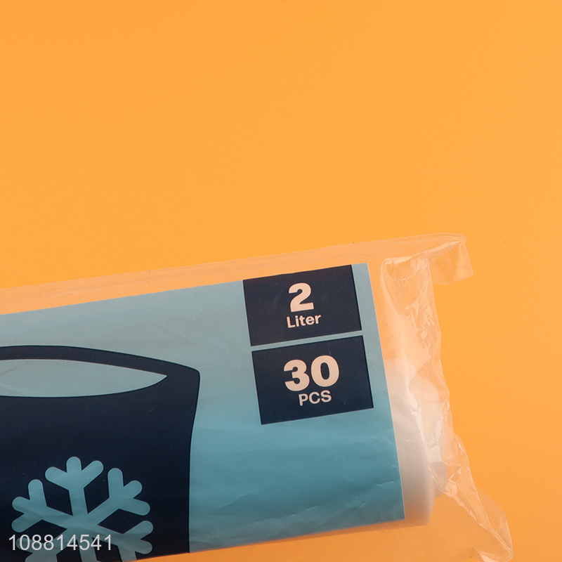 Best sale 30pcs ziplock leakproof food freezer bag