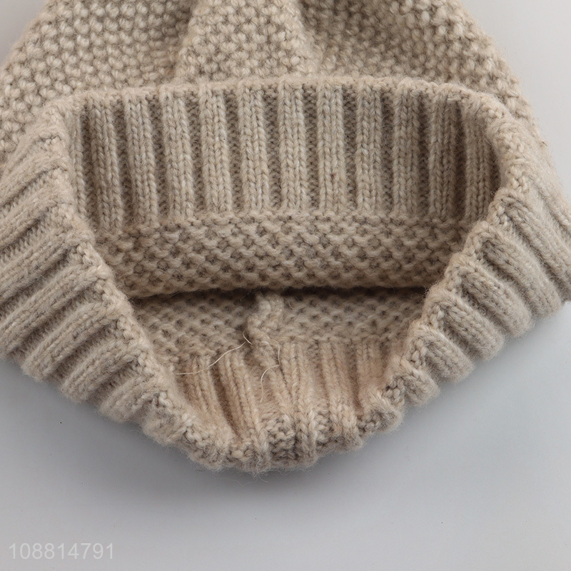 Top products winter warm outdoor knitted hat for sale