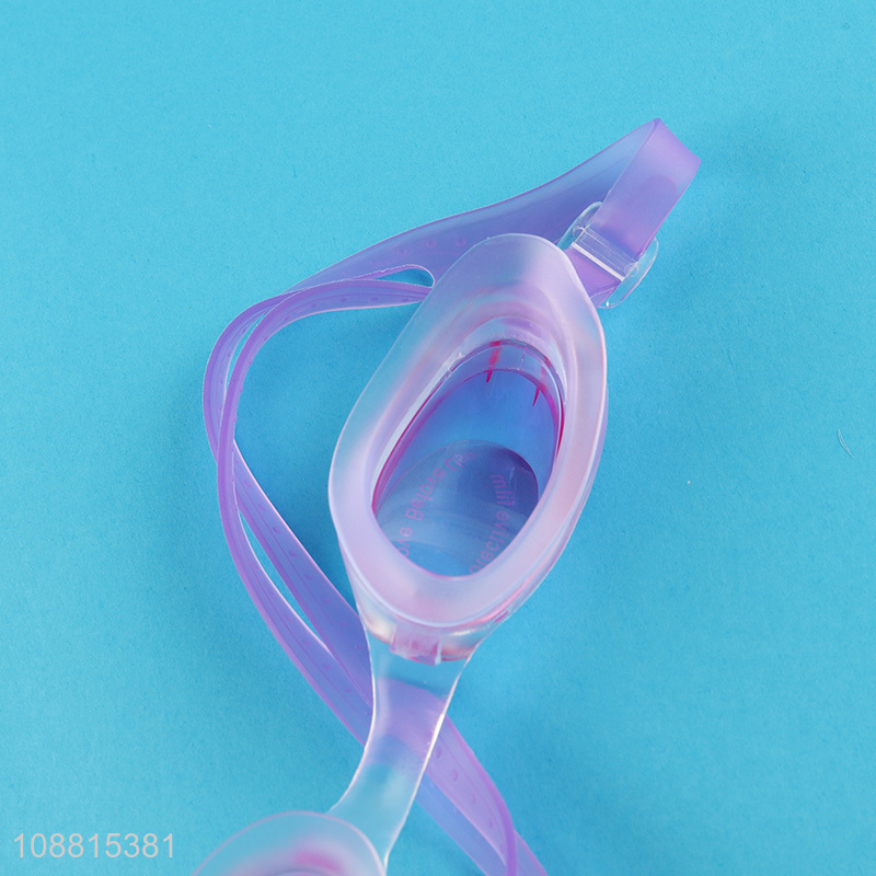 Low price anti-uv anti-fog swim goggles with ear plugs